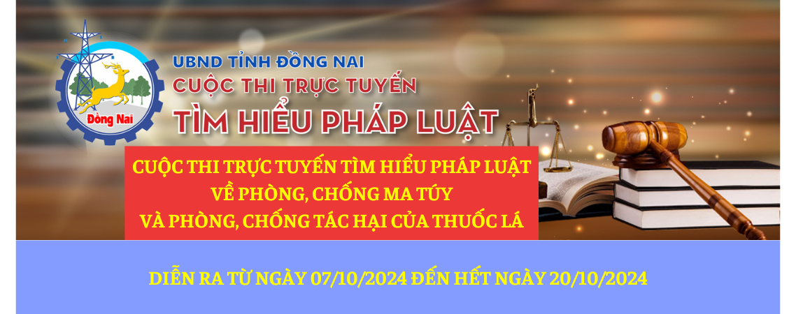 Cuộc thi trực tuyến tìm hiểu pháp luật về phòng, chống ma túy và phòng, chống tác hại của thuốc lá